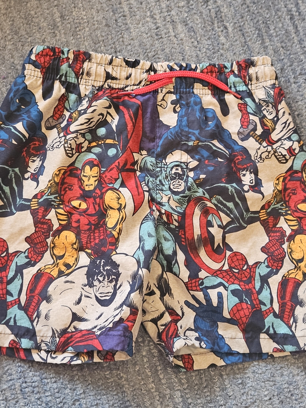 Marvel Heroes Boys Swim Trunks